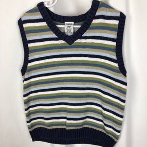 Gymboree, 5 Boys Multicolored Striped Sweater Vest